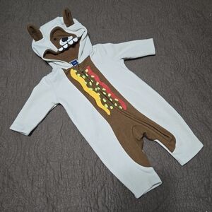 Old Navy Baby Hot Dog Halloween Costume Infant Weiner Dog Costume 0-3m